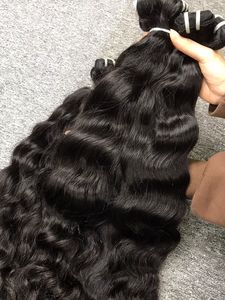 Extensions de cheveux Remy non transformés de haute qualité Paquets de trame de cheveux humains bruts non blanchis originaux Vague naturelle - Product Image 5