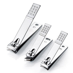 Cortauñas Profesional de Acero Inoxidable con Abertura de Mandíbula Ancha para Uñas - Ideal para Viajes, Salones y Uso Diario - Product Image 1