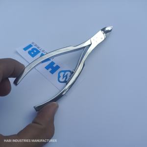 Coupe-ongles en acier inoxydable de haute qualité, pince à ongles incurvée pour les ongles incarnés, instruments de beauté, poignée épaisse pour bébé - Product Image 4