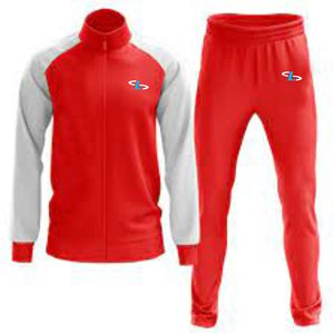 Chándal de fútbol al por mayor, chándales de hombre con logotipo personalizado, chándal de fútbol liso con cremallera polar tecnológico, chándal cálido de invierno - Product Image 6