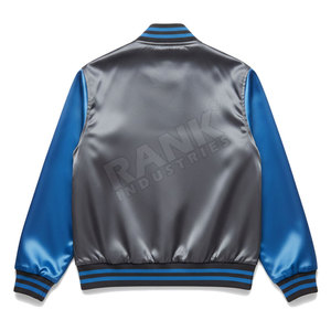 Smooth Finish Stylish <b>Jacket</b> Best Design Satin Varsity <b>Jacket</b> Winter <b>Jacket</b> <b>Slim</b> <b>Fit</b> Stylish <b>Jacket</b> - Product Image 2