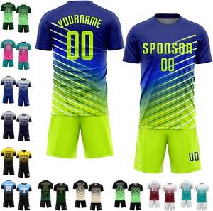 Nouvel uniforme de football personnalisable pour hommes adultes et enfants ensemble de maillots de football pour l'entraînement vêtements de football de qualité - Product Image 6