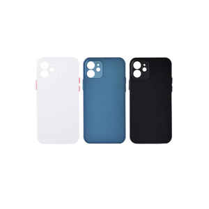Coque fine en silicone de qualité supérieure SAFA Slims Series pour iPhone 12 Mini, protection antichoc, compatible avec le modèle 7 Plus - Product Image 2