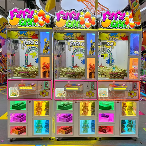 Tournesol <span class=keywords><strong>Fafa</strong></span> Egg Prix Distributeur automatique Indoor Amusement Grue Griffe Machine Métal Jeux à jetons - Product Image 5