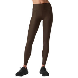 Trendy <b>Ladies</b> Double V Crossover Leggings High Waisted Glute Contour Yoga Pants Squat Proof Gym <b>Tights</b> Buttery Soft Activewear - Product Image 4