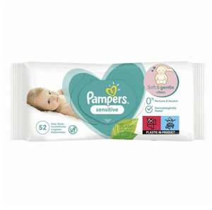 Lingettes pour bébé Comfort Care Pampers, douces, épaisses et délicates, parfaites pour les nouveau-nés, les voyages et les déplacements, hygiène du bébé - Product Image 2