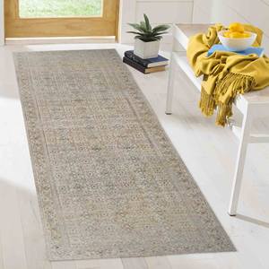 พรมลายดอกไม้สไตล์วินเทจ: พรมอูชักสีน้ำตาลแบบตุรกี พรมบางแบบไม่ถักทอ - Product Image 4