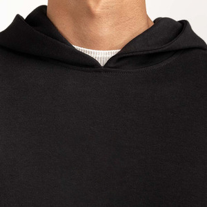 Sudadera con Capucha 100% Algodón Francés para Hombre, Corte Holgado, con Capucha, Gruesa, Unisex, 2025 - Product Image 2