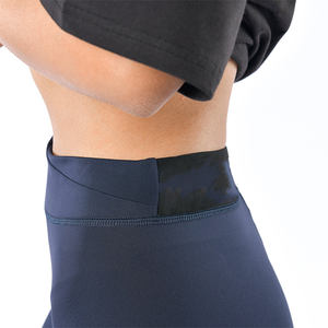 OEM Custom High Quality Womens Fit Length Nylon High Waist Yoga <b>Leggings</b> <b>With</b> Pockets Soft <b>Scrunch</b> Butt Fitness Pants - Product Image 3