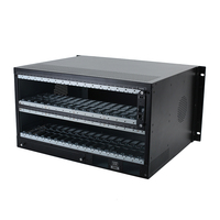 Caja de Acero Inoxidable 5U IP54 para Dispositivos de Control Industrial Electrónico, Carcasa Personalizada Estándar para Rack