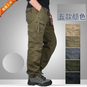 Pantalones Deportivos Casuales para Hombre, Holgados, Tácticos, para Montañismo, Ligeros, con Cintura Elástica, 100% Algodón, Transpirables y Ecológicos - Product Image 4