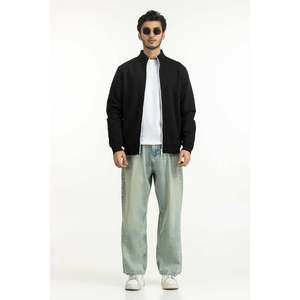 Casual Stand Collar Knitted Zipper <b>Plus</b> <b>Size</b> Fleece <b>Sweater</b> Regular Fit Winter Style Men's Fashion Pullover Jacket OEM ODM - Product Image 5