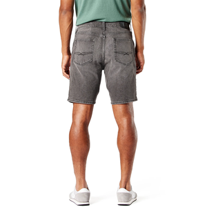 กางเกงยีนส์ขาสั้นลำลองสำหรับผู้ชายไซส์ใหญ่พิเศษกางเกงขาสั้นผ้ายีนส์ซักได้มีซิประบายอากาศได้ดีสำหรับฤดูร้อน - Product Image 6