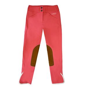 Pantalon jodhpurs entièrement en cuir personnalisable pour enfants culottes/leggins avant de vêtements équestres du fabricant d'usine pour l'extérieur - Product Image 3