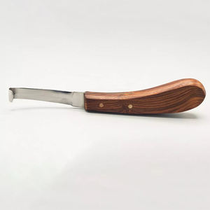 High Quality Hoof <b>Knife</b> Double Edge Horse Hoof Trimming Right Handed J2 Stainless Steel Blade Claw And Hoof <b>Knives</b> - Product Image 6