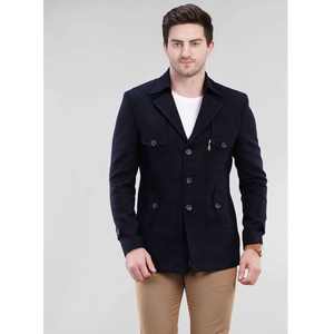 Best Selling <b>Navy</b> <b>Blue</b> Mens <b>Blazer</b> And Coat Slim Fit Stylish Design For Business Corporate And Special Events - Product Image 1