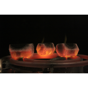 Carbón de cáscara de coco Shisha Hexagonal buena calidad premium y accesorio de cachimba para quemar fuego Disponible al mejor precio - Product Image 5