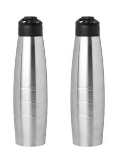 Botella con forma de vientre de acero inoxidable al por mayor grado 303 1000ml, curvada para mayor comodidad, construida para el rendimiento, botella curvada de 1l - Product Image 6