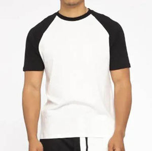 Conjunto de ropa deportiva de secado rápido de verano para hombre, conjunto de Hombre con camiseta de manga corta y pantalones cortos deportivos, conjuntos de retales de algodón 100% para hombre - Product Image 2