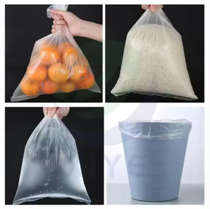 ถุงพลาสติกใสแบบม้วนสำหรับบรรจุอาหารเป็นมิตรต่อสิ่งแวดล้อมถุงโพลีใสสำหรับห่อผักเป็นมิตรต่อสิ่งแวดล้อม - Product Image 5