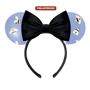Serre-tête personnalisable en vinyle noir pour filles, à peindre soi-même, accessoire de mode pour enfants - Product Image 1