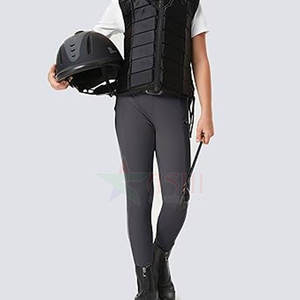 Leggings d'équitation pour femmes, haute élasticité, siège complet, adhérence en silicone, imperméables, coupe-vent, spandex/polyester, vente en gros - Product Image 6