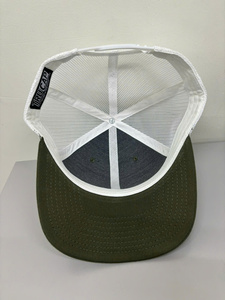 Chapeaux de camionneur vert de haute qualité, casquettes de camionneur vierges personnalisées avec logo personnalisé de marque OEM au Vietnam - Product Image 4