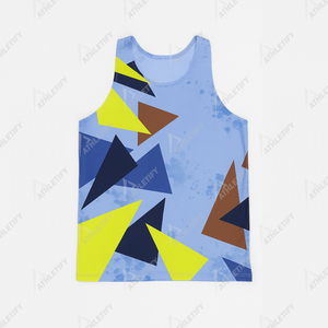 Custom <b>Printed</b> Men's Muscle Fit Tank Top Sublimated Polyester Slim Fit Breathable Casual Wear Designed for Ultimate Comfort - Product Image 2