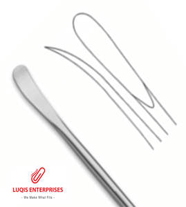 เครื่องมือผ่าตัดแบบโค้งเล็กน้อยสำหรับยกผิวหนัง Cottle Skin Elevator สำหรับหู คอ จมูก  ทำจากเหล็กกล้าไร้สนิมคุณภาพสูง - Product Image 2