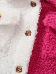 OEM logotipo personalizado Sherpa Chaqueta de lana Chaquetas casuales de moda al aire libre Sherps Chaqueta de lana para las mujeres y los hombres - Product Image 5