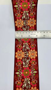 เสื้อถักแจ็คการ์ดของผู้หญิงผ้าลูกไม้แจ็คการ์ดปักลายลูกไม้มีรายละเอียดหรูหราสำหรับเสื้อผ้ากระโปรง - Product Image 4