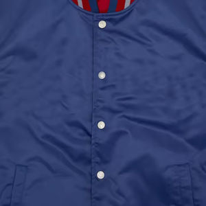 Veste en toile décontractée d'inspiration universitaire avec un design coupe-vent et respirant, tendance moderne de la rue - Product Image 5