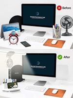 Lampe de bureau LED intelligente RGB tactile moderne DC/AC avec ventilateur, affichage de l'horloge, veilleuse et lampe de lecture pour la maison et le bureau
