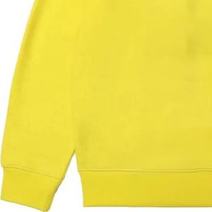 100% Cotton O-Neck <b>Sweatshirt</b> Unisex Oversized Thick Pullover with Embroidered Design Autumn <b>Fleece</b> Blank Style Customizable - Product Image 3