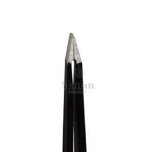 Pinzas Curvas de Acero Inoxidable con Punta Inclinada, Herramienta Moderna y Ecológica para el Cuidado de las Cejas - Product Image 2