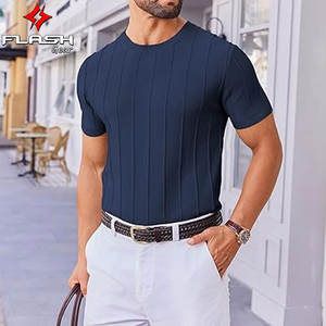 เสื้อยืดแขนสั้นย้อมสีสำหรับผู้ชายเสื้อยืดคอกลมทรงหลวมใส่สบายพิมพ์ลายได้ตามต้องการ - Product Image 3