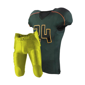 Uniforme de fútbol americano personalizado conjunto camiseta ropa de fútbol equipo Jersey desgaste de fútbol americano conjunto completo con precio barato - Product Image 2