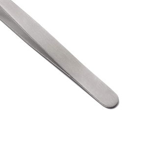 Pinzas profesionales para cejas de acero inoxidable para punta puntiaguda de belleza para desplumar cejas - Product Image 4