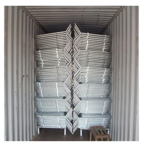 Barreras de Seguridad Vial de Acero Galvanizado a Bajo Precio, Cercas Temporales de Perímetro, Barrera de Control de Multitudes - Product Image 3