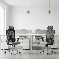Chaise de bureau pivotante confortable en gros avec support lombaire 2D, chaise ergonomique pour le bureau (Silla Oficina, Chaises De Bureau)