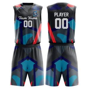 Uniforme de basket-ball de conception personnalisée prix compétitif bonne qualité séchage rapide 100% uniformes de basket-ball en polyester à vendre - Product Image 3