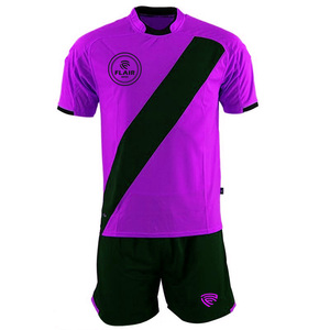 Maillots de football personnalisés de qualité supérieure, respirants et confortables, service OEM, pour hommes adultes, coupe automatisée courte - Product Image 4