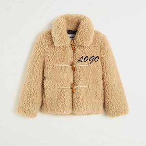 Veste classique d'hiver pour hommes Manteau en velours côtelé de haute qualité Tissu Sherpa Élégant Col montant Doublure polaire longue et chaude - Product Image 5