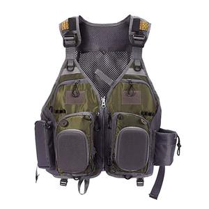 Gilet de pêche en plein air personnalisé hommes vente en gros gilet de pêche chasse travail Safari pêche à la mouche gilet - Product Image 3