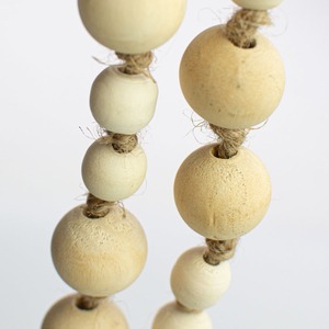 Trendy Blank Sublimation <b>Christmas</b> <b>Garland</b> Beads Wood Resin Hot-Selling Festive Accents Wood <b>Christmas</b> Decorations - Product Image 3