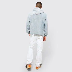 Sudadera con Capucha de Alta Calidad Personalizable con Logotipo, Ropa Urbana de Forro Polar para Hombre, Secado Rápido, Transpirable, para Invierno - Product Image 4