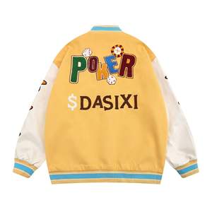 Nouvelle veste Letterman pour hommes à la mode à prix bon marché vêtements en cuir saison d'hiver avec décoration de fourrure grande taille caractéristique - Product Image 2