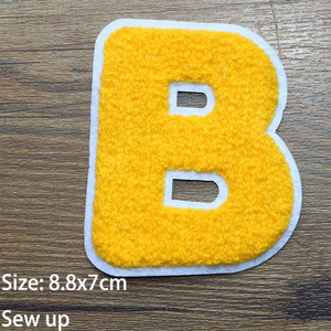 Patchs de Broderie en Chenille Personnalisés, Ours de Dessin Animé, Lettre M, Applique, 60 Insignes de Serviette d'Icône pour Vêtements, Bricolage et Sacs à Dos - Product Image 5