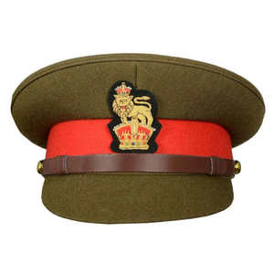 Chapeau d'officier de qualité supérieure, nouveau style, prix de gros, logo personnalisé, tissu de qualité supérieure, casquette d'officier réglable - Product Image 4