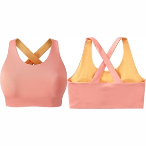 Soutien-gorge de yoga et de fitness personnalisé de haute qualité, vêtements d'entraînement réglables, maintien élevé, bretelles dorsales, fermeture éclair, soutien-gorge de sport pour femmes - Product Image 5